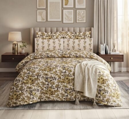 Vintage Botanical Floral Print Bedding B