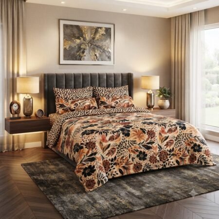 Wild Bloom Fusion Bed Sheet B