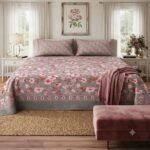 Blush Petals Floral Bed Set