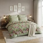 Vintage Floral Garden Bedding Set S