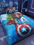 Avengers Character Kids Bed Sheet