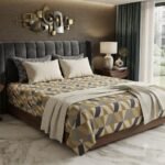 Modern Geometric Prism Bed Sheet Set