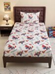 Premium Soft Fabric Superman Design Bed Sheet