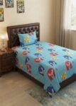 Sonic Character Kids Bed Sheet