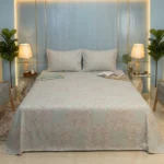 Premium Mint Damask Luxury Bedding Set B