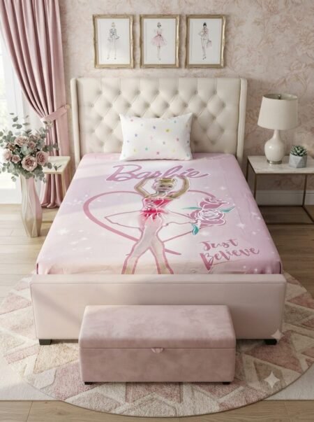 Barbie Pink Fairy Tale Bed Set
