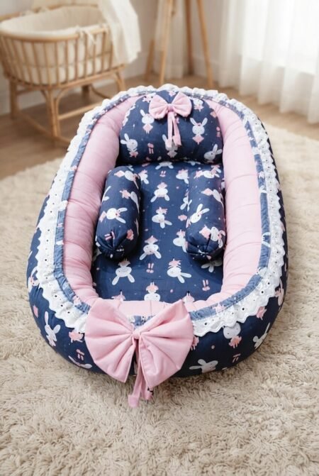 Blue Design Baby Nest - 5 PCS