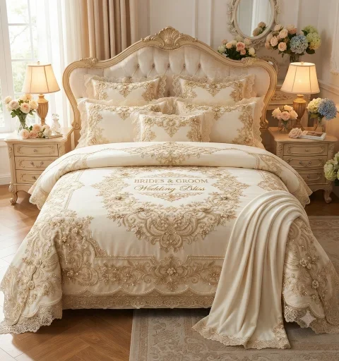 Bridal Bed Sheet