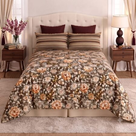Classic Brown Floral Heritage Collection S