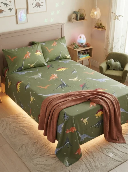 Dino Adventure World Bedding