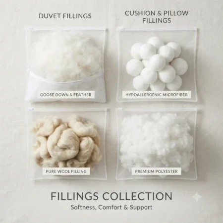 Duvet, Cushions & Pillows Filling