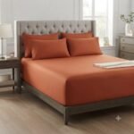Fitted Tomato Palin Fitted Sheet With 2 Pillows