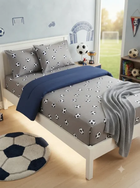 Football Fun Bed Sheet