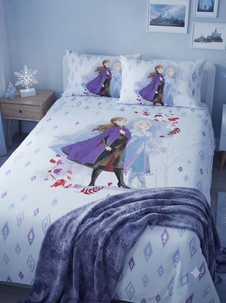 Frozen Sisters Bed Sheet