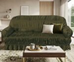 Mehndi Brown Sofa Cover