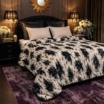 Premium Luxury Plush Blanket – Arctic Ink
