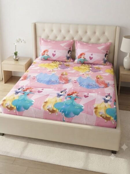 Princess Dreamland Pink Bed Set