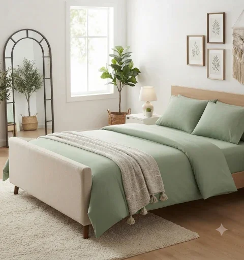 Plain Bed Sheets