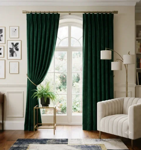 Velvet Curtains