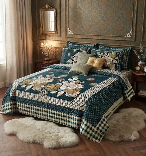 Velvet Bedding Set