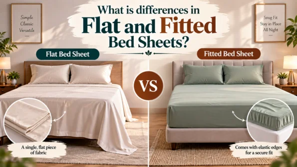 Flat vs Fitted Bed Sheets: What Is the Difference?
