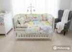 Jungle Animals Cot Bedding Set