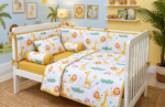 Safari Animals Cot Bedding Set